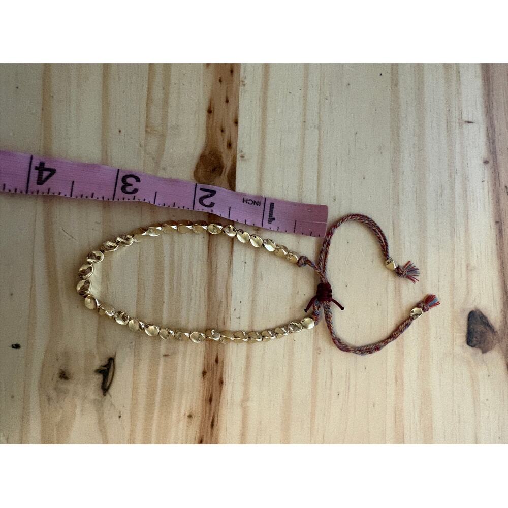 Bracelet Braided Copper Beads Handmade Lucky Rope Bangle Adjustable Boho - Picture 5 of 5